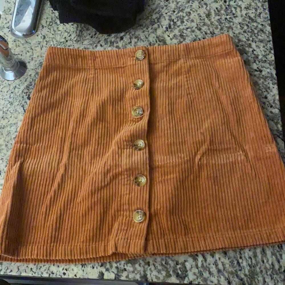 Orange skirt